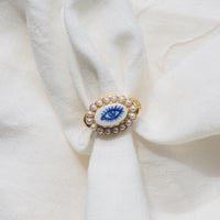 Lover's eye gold-plated