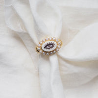 Lover's eye gold-plated